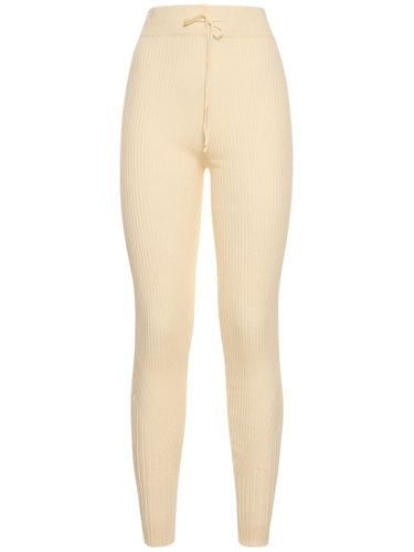 Leggings Sci Mocado In Maglia A Costine - VARLEY - Modalova