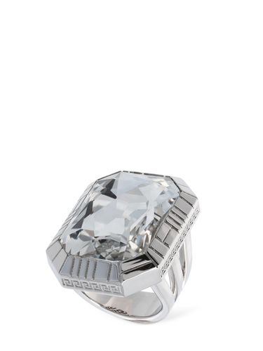 Anillo De Cristal - VERSACE - Modalova