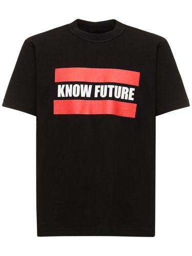 Bedrucktes T-shirt „know Future“ - SACAI - Modalova