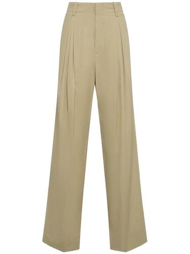 Cotton & Silk Pants - BOTTEGA VENETA - Modalova