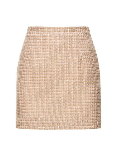 Sequined Tweed Mini Skirt - ALESSANDRA RICH - Modalova