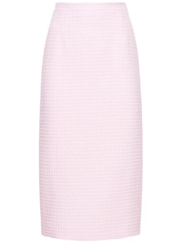 Sequined Tweed Midi Skirt - ALESSANDRA RICH - Modalova