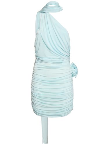 Draped Jersey Mini Dress W/scarf - MAGDA BUTRYM - Modalova