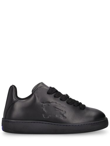 Mf Ms25 Leather Low Top Sneakers - BURBERRY - Modalova