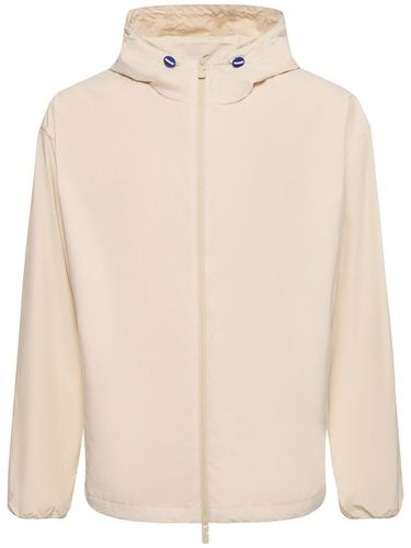 Chaqueta De Techno Con Capucha Y Cremallera - BURBERRY - Modalova