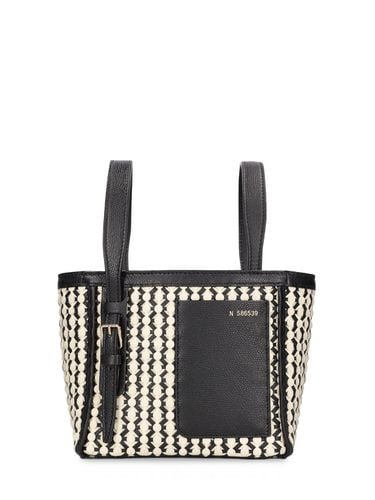 Mini Bucket Leather Top Handle Bag - VALEXTRA - Modalova