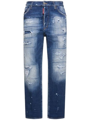 Jeans Acampanados De Denim - DSQUARED2 - Modalova