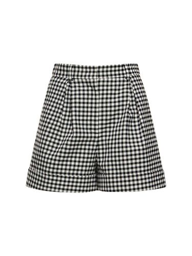 Stretch Cotton Blend Shorts - MOSCHINO - Modalova