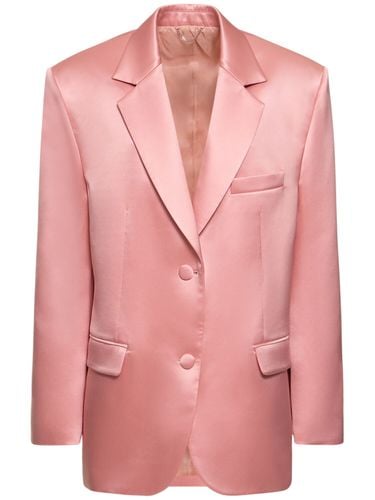 Blazer Monopetto In Raso Di Seta - MAGDA BUTRYM - Modalova