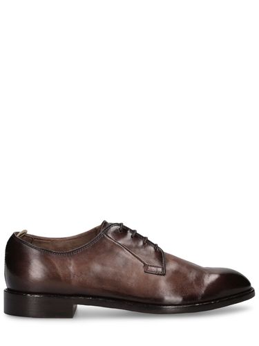 Zapatos Derby De Piel Con Cordones - OFFICINE CREATIVE - Modalova