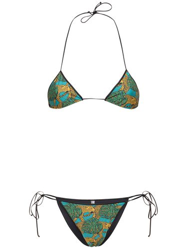 Bikini Triangular Con Estampado - REINA OLGA - Modalova