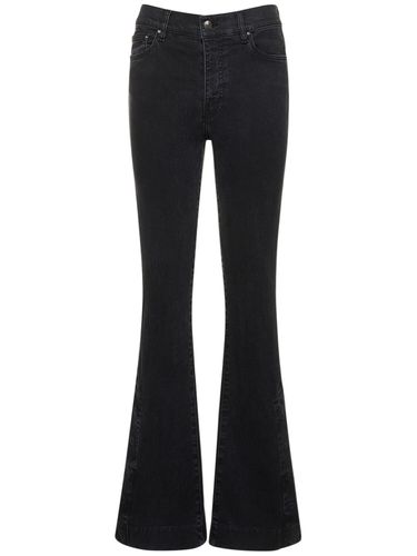 Stretch Cotton Denim Flared Jeans - AMIRI - Modalova