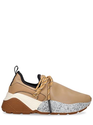 Eclypse Faux Stretch Leather Sneakers - STELLA MCCARTNEY - Modalova