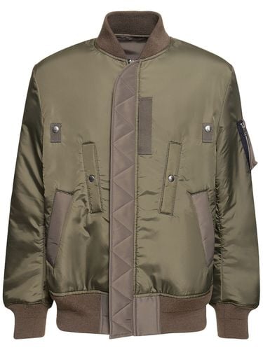 Jacke Aus Nylontwill - SACAI - Modalova