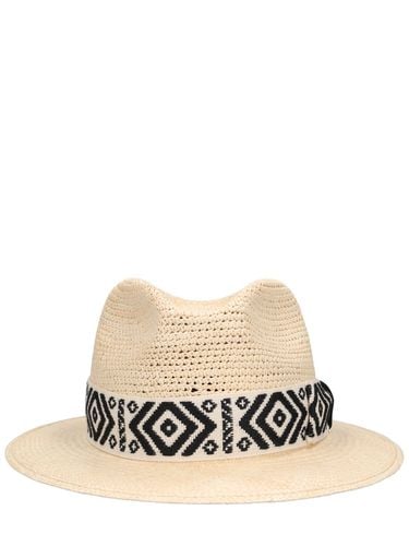 Sombrero Panama De Paja - BORSALINO - Modalova