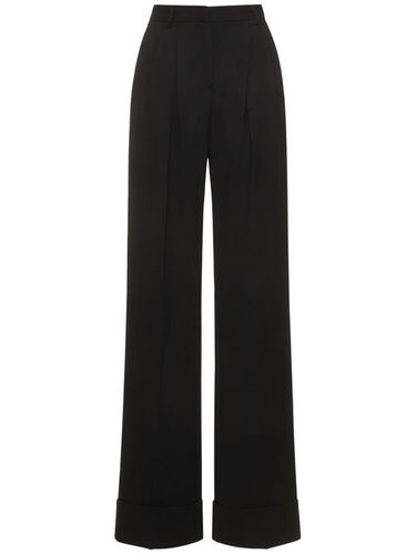 Nathalie Cuffed Tech Satin Maxi Pants - THE ANDAMANE - Modalova