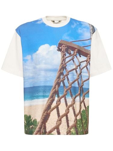 Coast Print T-shirt - AFTER PRAY - Modalova