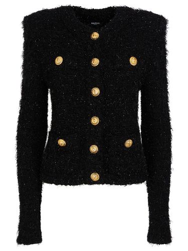 Tweedjacke Aus Viskosegemisch „maze“ - BALMAIN - Modalova