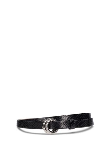 Jeanne Leather Belt - MICHAEL KORS COLLECTION - Modalova