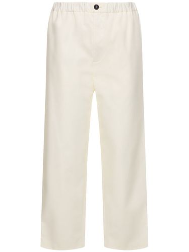 Relaxed Fit Cotton Pants - JIL SANDER - Modalova