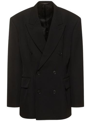 Cinched Wool Jacket - BALENCIAGA - Modalova