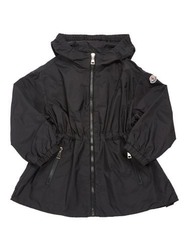 Parka Corta De Nylon Impermeable - MONCLER - Modalova