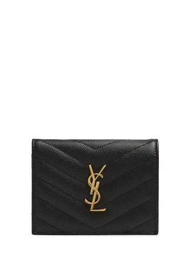 Ysl Credit Card Holder - SAINT LAURENT - Modalova