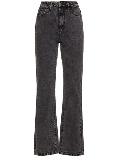 Jeans De Denim Rectos - WEWOREWHAT - Modalova