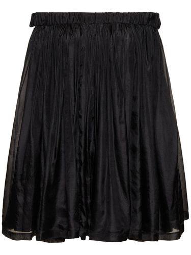 Medusa Off-shoulder Silk Mini Dress - RICK OWENS - Modalova