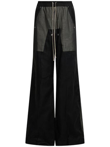 Wide Bela Cotton Pants - RICK OWENS - Modalova