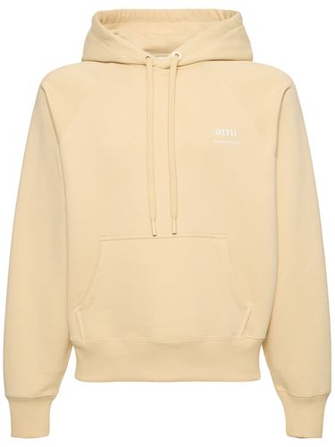 Sudadera De Algodón Orgánico - AMI PARIS - Modalova