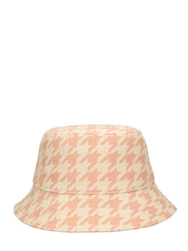 Cappello Bucket Pied De Poule - BURBERRY - Modalova