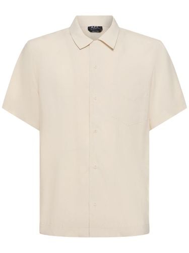 Ecovero Viscose Bowling Shirt - A.P.C. - Modalova