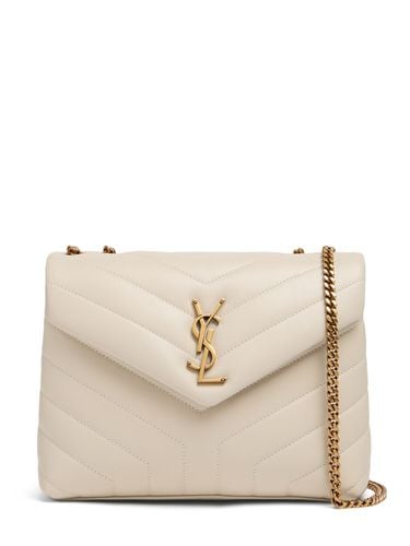 Gesteppte Ledertasche "loulou Monogram" - SAINT LAURENT - Modalova