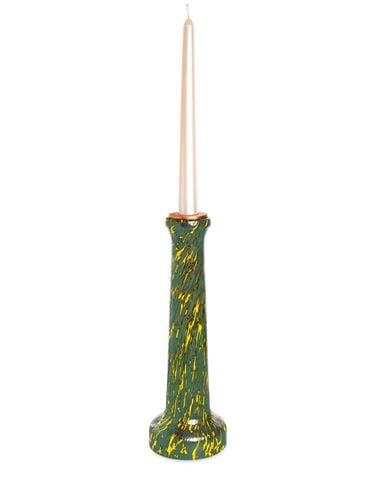 Candelabro Verde Y Amarillo - STORIES OF ITALY - Modalova