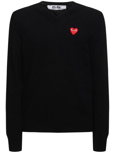 Strickpullover Aus Wolle „play“ - COMME DES GARÇONS PLAY - Modalova