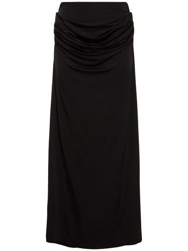 Draped Viscose Blend Long Skirt - MAGDA BUTRYM - Modalova