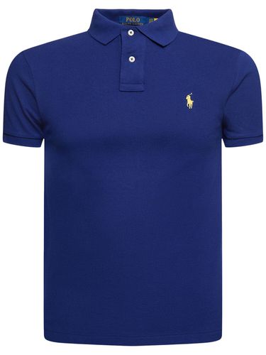 Camisa Polo De Algodón Piqué - POLO RALPH LAUREN - Modalova