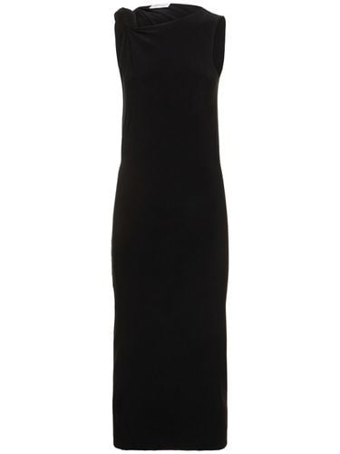 Nuble Sleeveless Jersey Midi Dress - SPORTMAX - Modalova