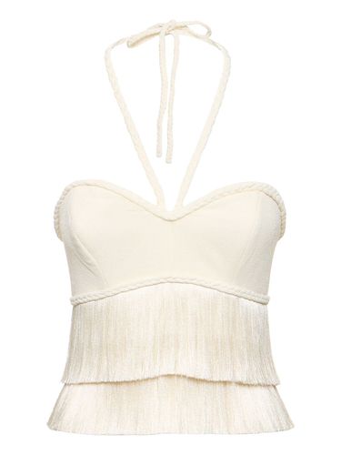 Top Halter Con Flecos - PATBO - Modalova