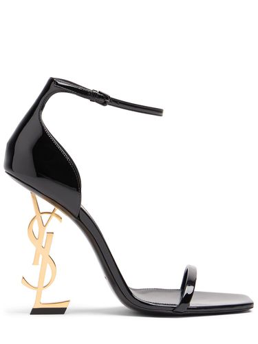 Mm Opyum Patent Leather Sandals - SAINT LAURENT - Modalova