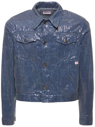 Art Cotton & Viscose Denim Jacket - CHARLES JEFFREY LOVERBOY - Modalova