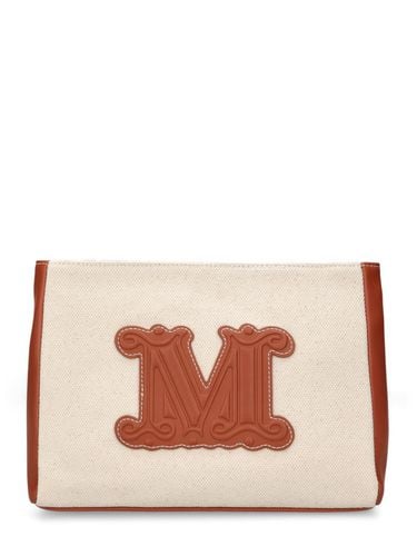 Clutch Cascia De Algodón Bordado - MAX MARA - Modalova