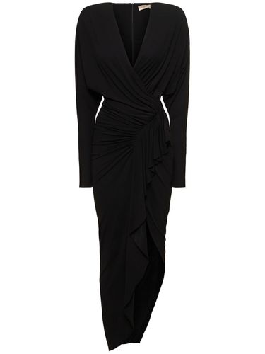 Vestito Midi In Jersey Drappeggiato - ALEXANDRE VAUTHIER - Modalova