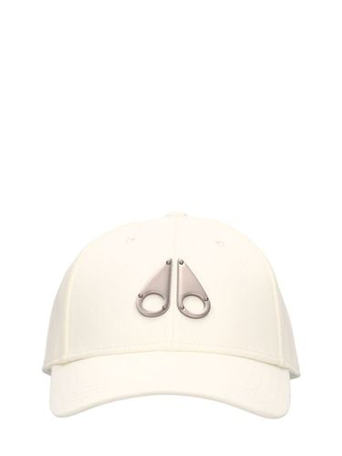 Cappello Baseball In Cotone Con Logo - MOOSE KNUCKLES - Modalova