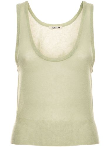 Mohair & Wool Knit Tank Top - AURALEE - Modalova