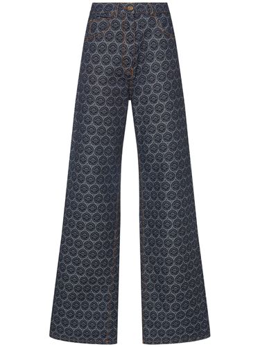 Jeans Anchos De Denim - ETRO - Modalova