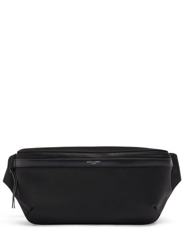 Bolso Bandolera City De Nylon Y Piel - SAINT LAURENT - Modalova