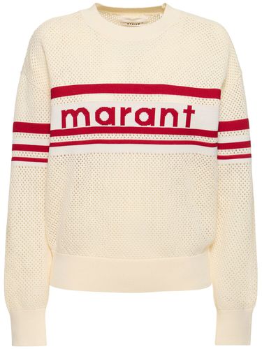 Arwen Logo Cotton Blend Sweater - MARANT ETOILE - Modalova