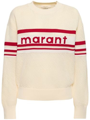 Suéter De Algodón Con Logo - MARANT ETOILE - Modalova